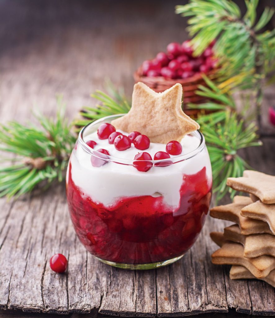 Mascarpone-Creme mit Cranberry-Kompott – inkoop